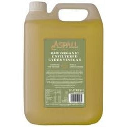 Aspall Raw Organic Cyder Vinegar 5L