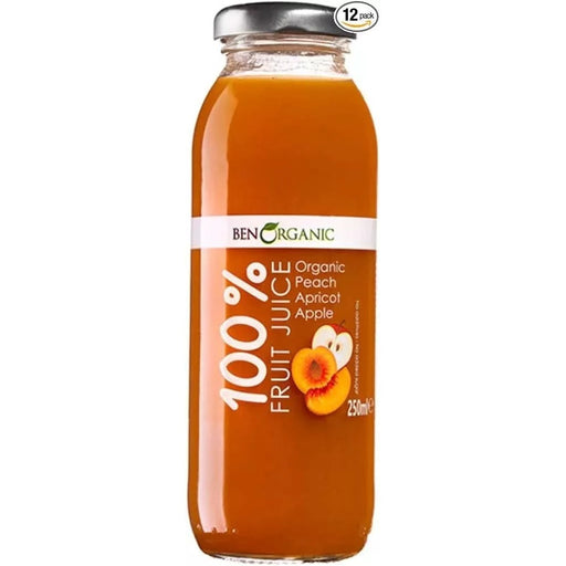 Ben Organic Peach Apricot & Apple Juice 946ml