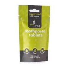 Ecoliving toothpaste Floride 125 Tablets