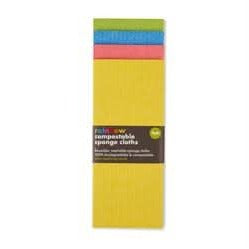 Ecoliving Compostable Sponge Cloths x 4