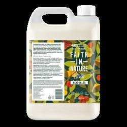 Faith in Nature Grapefruit & Orange Hand Wash 5L