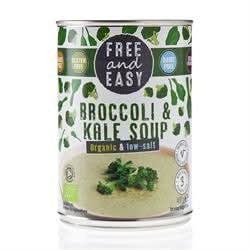 Free & Easy Low Salt Broccoli & Kale Soup 400g
