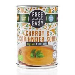 Free & Easy Low Salt Carrot & Coriander 400g