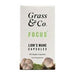 Grass and Co FOCUS Lion's Mane Mushrooms 60 Capsules