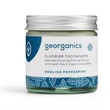 Georganics Fluoride Toothpaste Peppermint 60ml