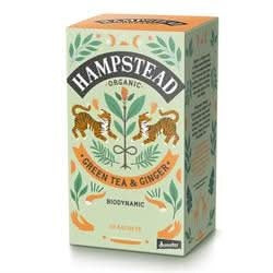 Hampstead Tea Ginger Green Tea 20 Bags