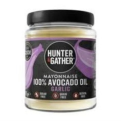 Hunter and Gather Garlic Avocado Oil Mayonnaise 250g