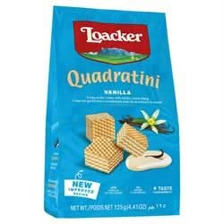 Loacker Vanilla Quadratini 125g