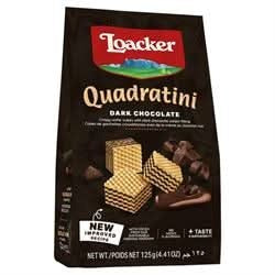 Loacker Dark Chocolate Quadra 125g