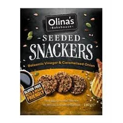 Olinas Bakehouse Seeded Snackers Balsamic Vinegar 140g