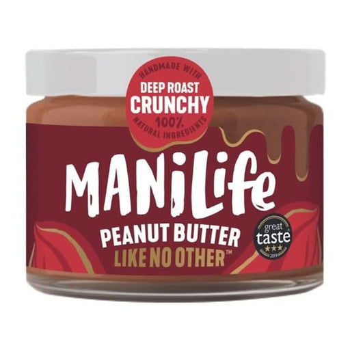 Manilife Deep Roast Crunchy Peanut Butter 275g