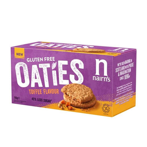 Nairns Gluten Free Toffee Oaties 160g