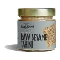 Sun & Seed Organic Raw White Sesame Tahini 200g