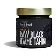 Sun & Seed Organic Raw Black Sesame Tahini 200g