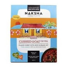 Naksha Jamaican Curry Rice Beans Recipe Kit 667g