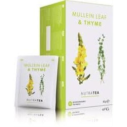 Nutra Mullein Leaf & Thyme Tea 20 Bags