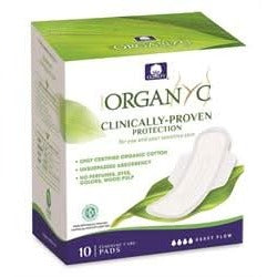 Organyc Pad Heavy Flow x 10 Pads