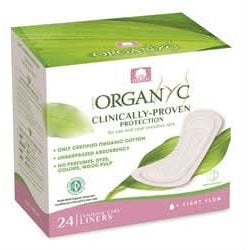 Organyc Pantyliner Light Flow 24 Pads