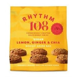 Rhythm 108 Lemon Chia Tea Biscuits 135g
