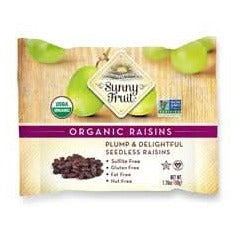 Sunny Fruit Soft Raisins Organic 50g