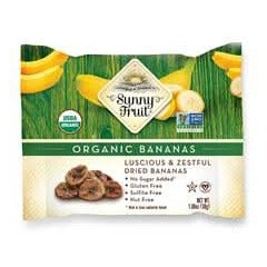 Sunny Fruit Dried Banana Organic 30g