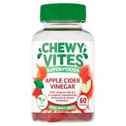 Chewy Vites Apple Cider Vinegar 60 Gummies