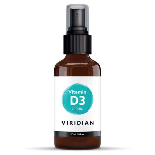 Viridian Vitamin D3 2000IU Spray 20ml