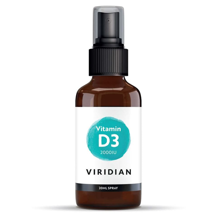Viridian Vitamin D3 2000IU Spray 20ml