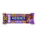 Adonis Double Choc Crisp Protein Bar 45g - Keto-Friendly