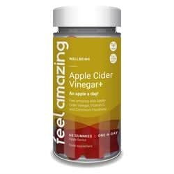 Feel Amazing Apple Cider Vinegar+ 60 Gummies
