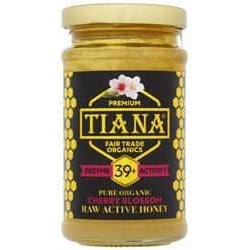 Tiana Raw Cherry Bloss Honey 39+ 250g