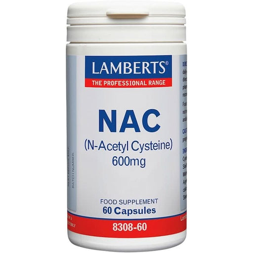 Lamberts N-Acetyl Cysteine (NAC) 60 Capsules