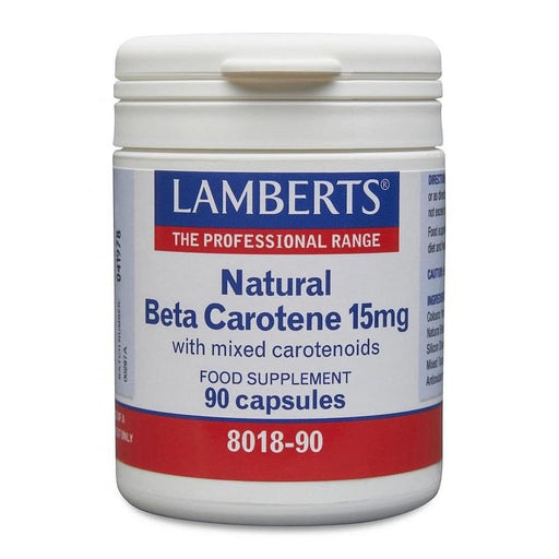 Lamberts Natural Beta Carotene 15mg 90 Capsules