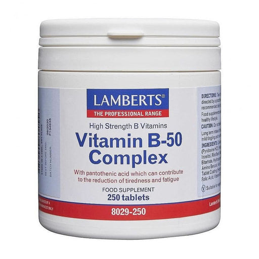 Lamberts Vitamin B-50 Complex 250 Tablets