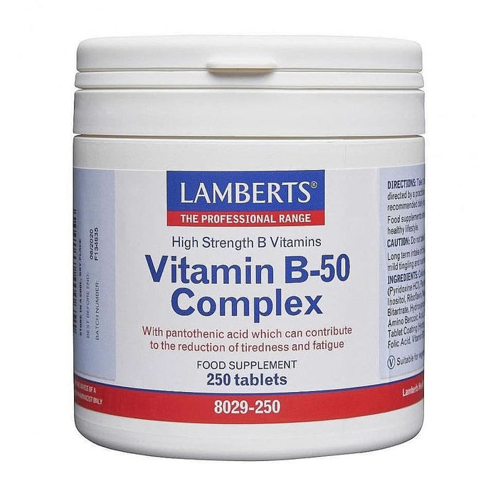 Lamberts Vitamin B-50 Complex 250 Tablets