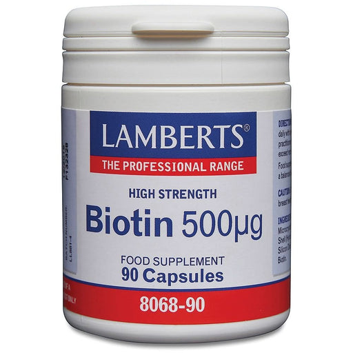Lamberts Biotin 500mg 90 Capsules