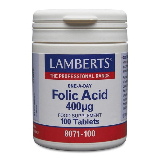 Lamberts Folic Acid 400ΜG 100 Tablets