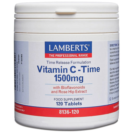 Lamberts Vitamin C Time Release 1500mg 120 Capsules
