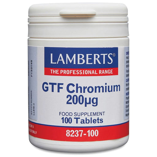 Lamberts GTF Chromium 200ΜG 100 Tablets