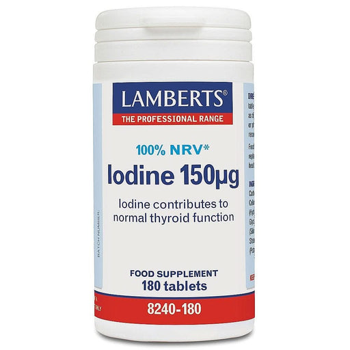 Lamberts Iodine 150ΜG (As Potassium Iodide) 180 Tabs