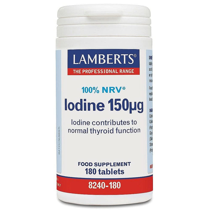 Lamberts Iodine 150ΜG (As Potassium Iodide) 180 Tabs