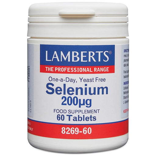 Lamberts Selenium 200ΜG (As Selena L - Methionine) 60 Tabs