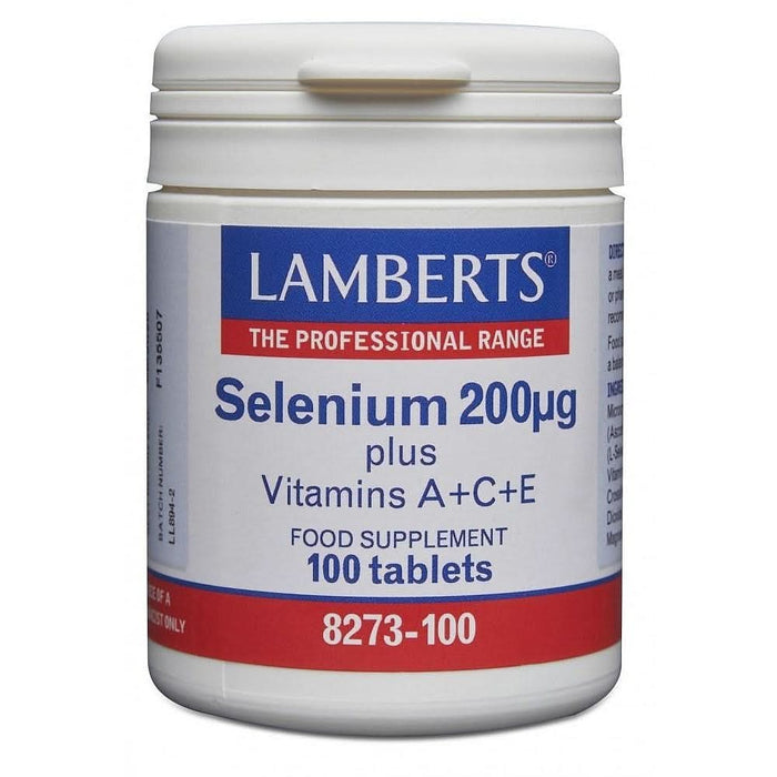 Lamberts Selenium 200ΜG + A+C+E 100 Tabs