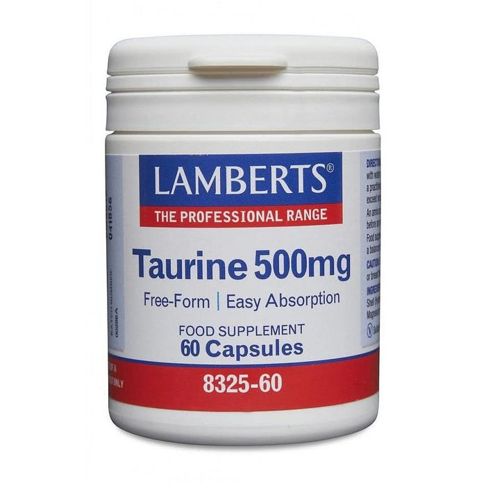 Lamberts Taurine 500Mg 60 Caps