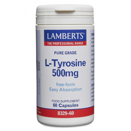 Lamberts L-Tyrosine 500Mg 60 Caps