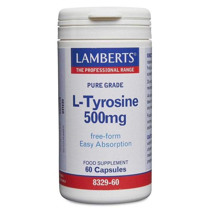 Lamberts L-Tyrosine 500Mg 60 Caps