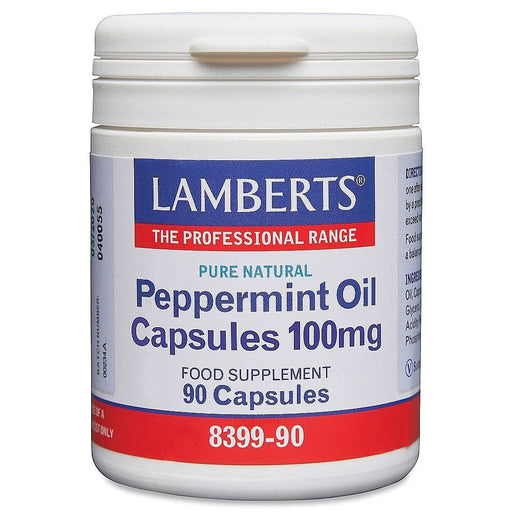Lamberts Peppermint Oil Capsules 100Mg 90 Tabs
