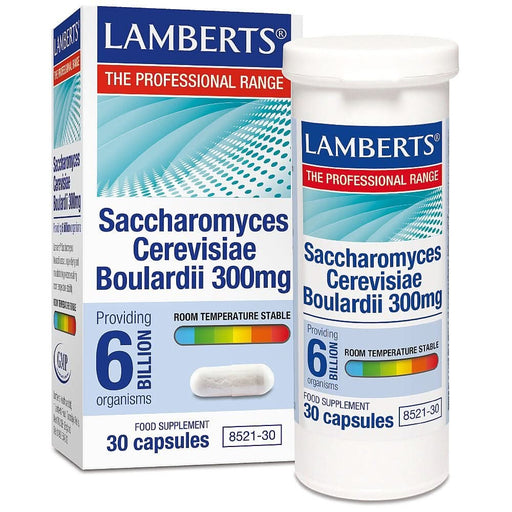 Lamberts Saccharomyces Cerevisiae Boulardii 300Mg 30 Tablets