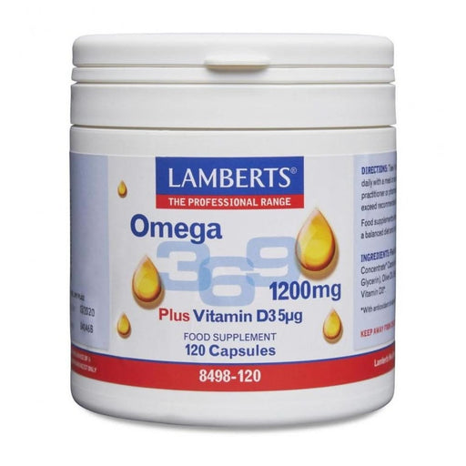 Lamberts Omega 3, 6 & 9 120 Capsules