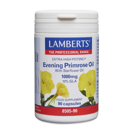 Lamberts Extra High Potency Evening Primrose Oil 90 Capsules